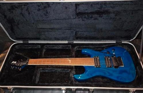 Bo-El 7 string MC7 in originele flightcase IZGS, Muziek en Instrumenten, Snaarinstrumenten | Gitaren | Elektrisch, Zo goed als nieuw