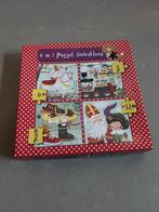 Sinterklaas Puzzelset - 4 in 1, Ophalen of Verzenden, 10 tot 50 stukjes, Zo goed als nieuw, 2 tot 4 jaar