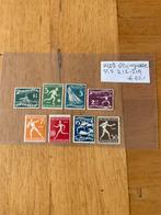 Olympiade zegels Nederland postfris 212-219, Postzegels en Munten, Ophalen of Verzenden, T/m 1940, Postfris