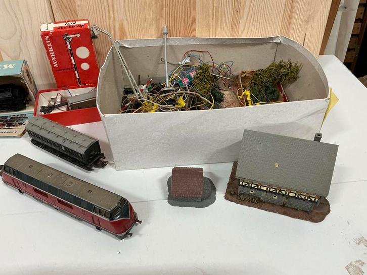 Marklin Treinstukken - Diverse Onderdelen.WD-026, Hobby en Vrije tijd, Modeltreinen | H0, Gebruikt, Overige typen, Wisselstroom