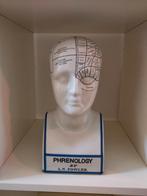 Phrenology/Frenologie hoofd, Ophalen of Verzenden