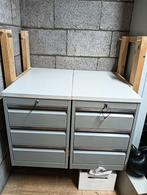 2 mooie opbergkasten, Huis en Inrichting, Kasten | Roldeurkasten en Archiefkasten, Ophalen, 50 tot 75 cm, 50 tot 100 cm, Minder dan 100 cm