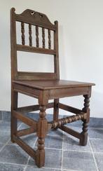 Hall stoel, 17e eeuw, Duits, eikenhout, stevig, Ophalen
