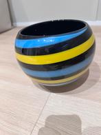 Glazen vaas van orrefors, Ophalen, Blauw, Minder dan 50 cm, Glas