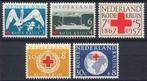 Nederland NVPH nr 695/9 ongebruikt Rode Kruis 1957, Verzenden, Na 1940, Postfris