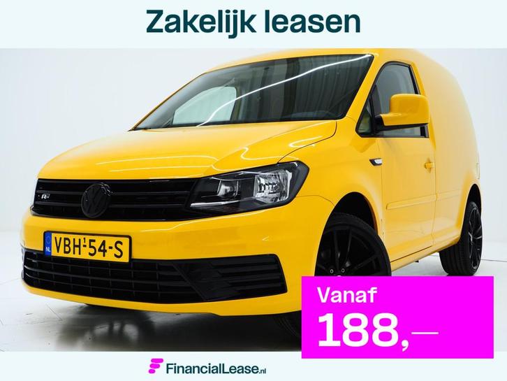 Volkswagen Caddy 2.0 TDI R-Line | Leder | Carplay | Cruise |, Auto's, Bestelauto's, Bedrijf, Lease, Financial lease, 4x4, ABS