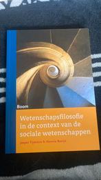 Wetenschapsfilosofie in de context van de sociale wetenschap, Ophalen of Verzenden, Zo goed als nieuw, Jesper Tijmstra; Hennie Boeije
