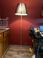 Staande Lamp met Zwarte Kap, Huis en Inrichting, Ophalen, Gebruikt, Metaal, 150 tot 200 cm