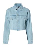 Pieces denim spijkerjas Maat XS, Nieuw, Jasje, Maat 34 (XS) of kleiner, Verzenden