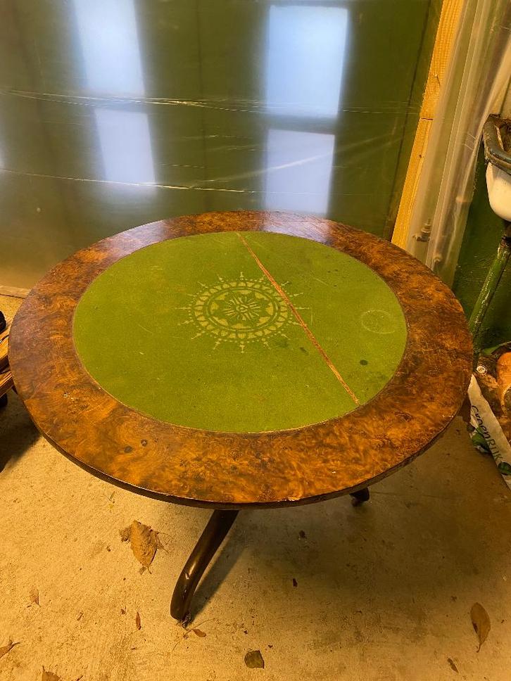 Antieke kaarttafel, Antiek en Kunst, Antiek | Meubels | Tafels, Ophalen