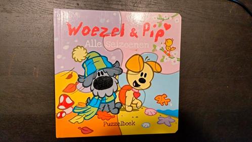 Lees- en puzzelboek Woezel en Pip, Alle seizoenen, Boeken, Kinderboeken | Jeugd | onder 10 jaar, Zo goed als nieuw, Ophalen of Verzenden
