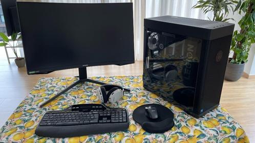 High end game pc + scherm + headset: van €2.800 voor €1.000, Computers en Software, Desktop Pc's, Zo goed als nieuw, 3 tot 4 Ghz