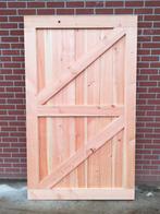 Douglas houten deur, Doe-het-zelf en Verbouw, Deuren en Horren, Ophalen, Zo goed als nieuw, Binnendeur, 200 tot 215 cm