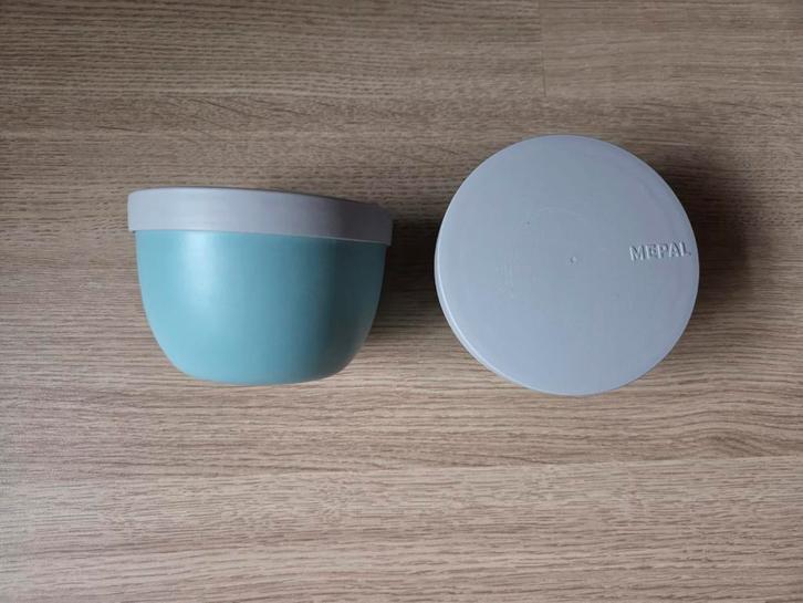 Mepal Ellipse snackpot Nordic Green, 350 ml 2 stuks, Huis en Inrichting, Keuken | Tupperware, Zo goed als nieuw, Ophalen of Verzenden