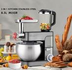 KB Elements – Krachtige 3-in-1 keukenmachine (8,5 L), 4 liter of meer, Ophalen of Verzenden, Nieuw, 3 snelheden of meer