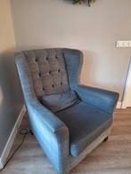 Grijzen fauteuil, eventueel met bank, Ophalen, Gebruikt