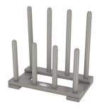 Esschert Design houten laarzenrek - Grijs, Verzenden, Nieuw