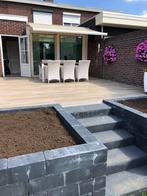 keramische terrastegels houtlook ech naturel 120x40x2 cm, Tuin en Terras, Ophalen, Keramiek, Nieuw, 10 m² of meer