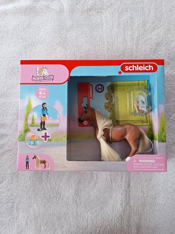 Nieuw schleich set 42586 Horse club tbv goed doel beschikbaar voor biedingen