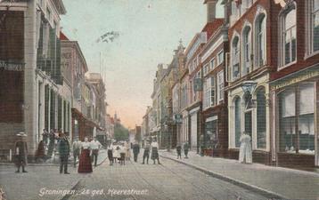 STAD GRONINGEN 2e Ged. Heerestraat 1907 kl.f.  beschikbaar voor biedingen