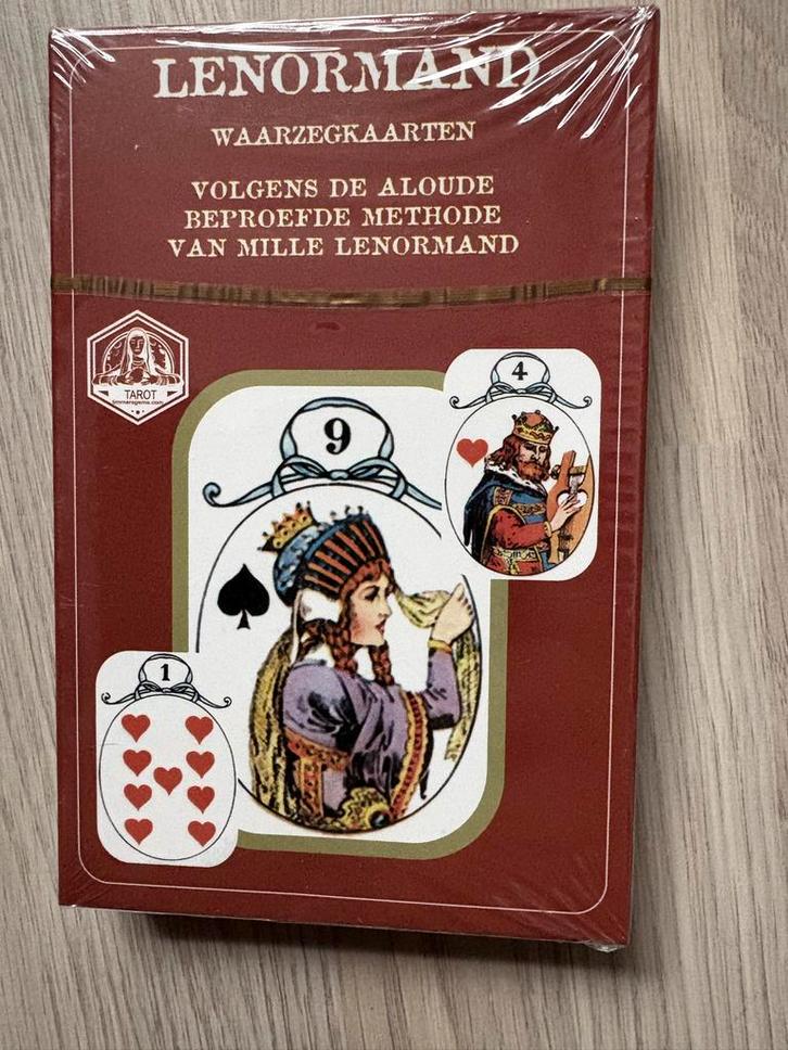 Lenormand kaarten- Nieuw in verpakking!, Hobby en Vrije tijd, Gezelschapsspellen | Kaartspellen, Nieuw, Een of twee spelers, Ophalen of Verzenden