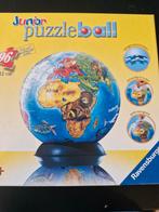 Ravensburger Junior Puzzleball - Wereldbol Puzzel, Ophalen of Verzenden, Meer dan 50 stukjes, Zo goed als nieuw, 4 tot 6 jaar