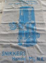 Vintage reclame handdoek - Thermia Villa ketel - Snikkers /, Ophalen of Verzenden, Zo goed als nieuw, Gebruiksvoorwerp