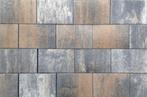 Restpartij 10.08m2 texels bont 20x30x6cm betonklinker, Tuin en Terras, Tegels en Klinkers, Ophalen, Klinkers, Nieuw, 10 m² of meer