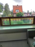 Super mooi glas in lood raam Mooie kleuren zie foto’s, Ophalen, Zo goed als nieuw