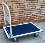 Rolkar plateauwagen, wagen met inklapbare duwbeugel, 100 liter of meer, Ophalen, Zo goed als nieuw, Overige typen