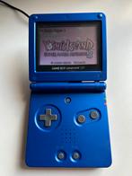 Gameboy Advance SP in blauw, Spelcomputers en Games, Spelcomputers | Nintendo Game Boy, Game Boy Advance SP, Ophalen of Verzenden