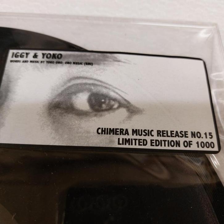 Yoko Ono Iggy Pop VINYL 10 INCH USA Lennon Beatles, Cd's en Dvd's, Vinyl | Rock, Zo goed als nieuw, Alternative, 10 inch, Verzenden