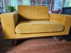 Loveseat Wehkamp Torino oker, Huis en Inrichting, Fauteuils, Ophalen, 75 tot 100 cm, 100 tot 125 cm