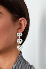 Smiley hartjes oorbellen hangers, Overige materialen, Hangers, Nieuw, Ophalen of Verzenden