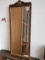 Spiegel 1.45 bij 56 houten bewerkte rand, Ophalen, Rechthoekig, 50 tot 100 cm, 100 tot 150 cm