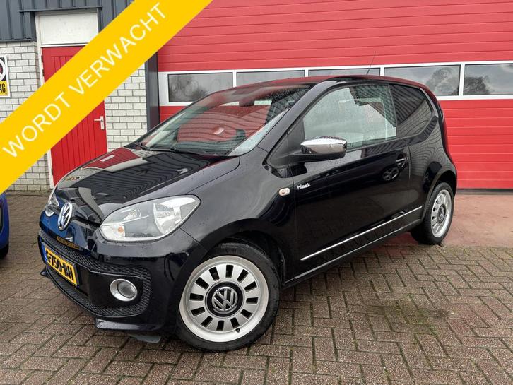 Volkswagen up! 1.0 high up! BLACK UP! / STOELVERWARMING / AI, Auto's, Volkswagen, Bedrijf, Te koop, up!, ABS, Airbags, Airconditioning