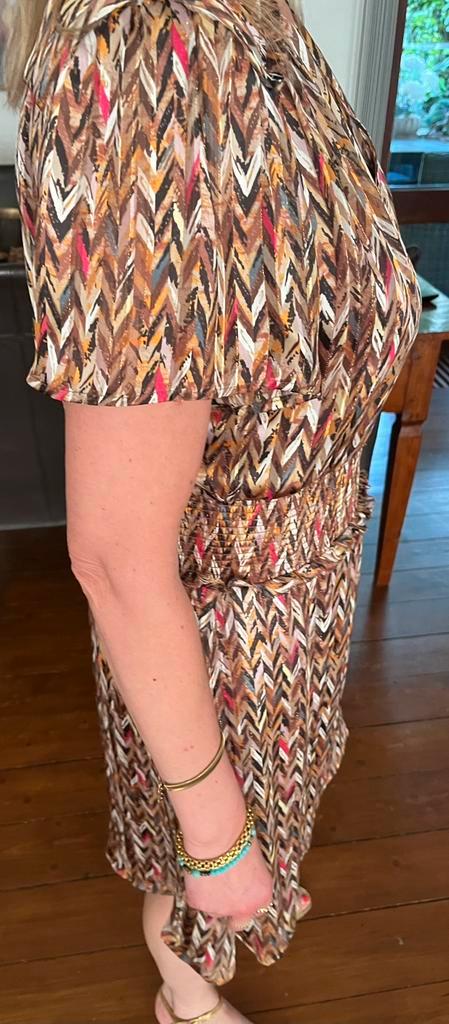 DANTE6 zo goed als NIEUW 100% viscose jurkje maat4 als nieuw, Kleding | Dames, Jurken, Zo goed als nieuw, Maat 38/40 (M), Roze