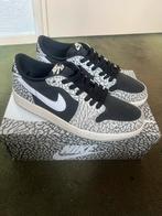 Jordan 1 Low Elephant 42,5 - Zo goed als nieuw!, Ophalen of Verzenden, Zo goed als nieuw, Zwart, Sneakers of Gympen