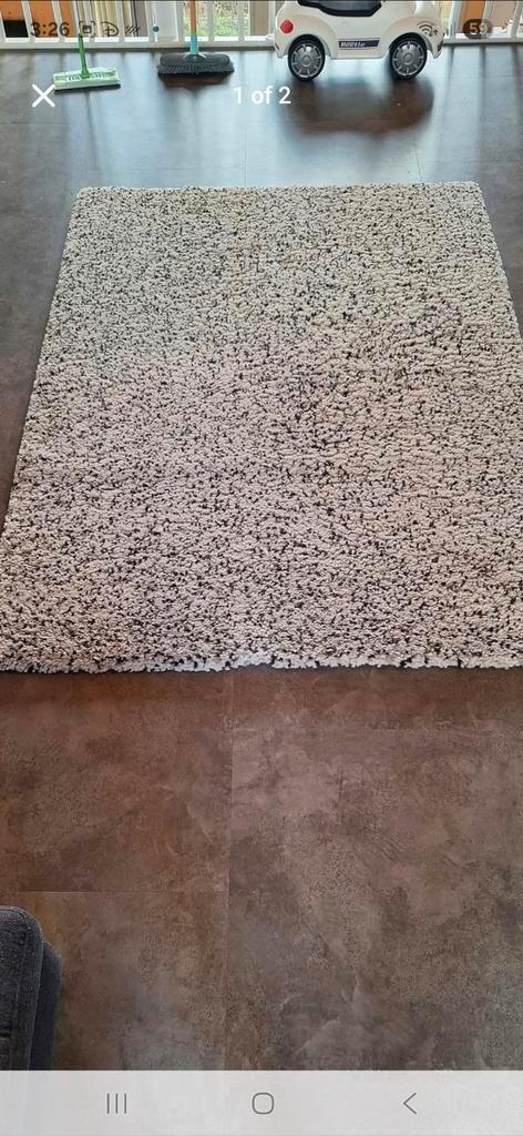 Ikea Vindum Hoogpolig Kleed 133x190 cm, Huis en Inrichting, Stoffering | Tapijten en Kleden, Zo goed als nieuw, 100 tot 150 cm