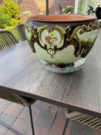 decoratieve plantenbak bloempot, 25 tot 40 cm, Gebruikt, Rond, Ophalen of Verzenden