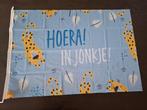 Fryske berteflagge ‘Hoera, in jonkje’, Diversen, Vlaggen en Wimpels, Ophalen of Verzenden, Zo goed als nieuw