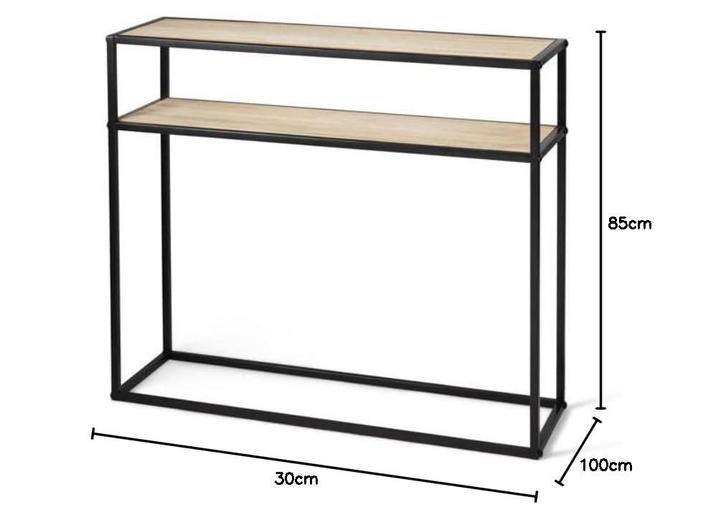 Nieuwe Side Table in Doos, Huis en Inrichting, Tafelonderdelen, Nieuw, Tafelblad, 50 tot 100 cm, Minder dan 50 cm, Rechthoekig