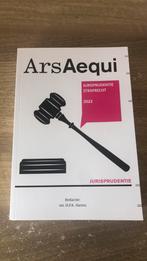 ArsAequi jurisprudentie strafrecht, Ophalen of Verzenden, Zo goed als nieuw