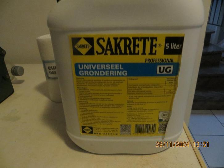 Universeel gronderingsmiddel, Huis en Inrichting, Stoffering | Behang, minder dan 10 m², Ophalen