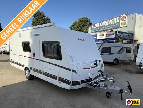 Dethleffs C'Go 495 QSK +mover+luifel+fietsendrager, Caravans en Kamperen, Caravans, Bedrijf, tot en met 5, 1000 - 1250 kg, Overige