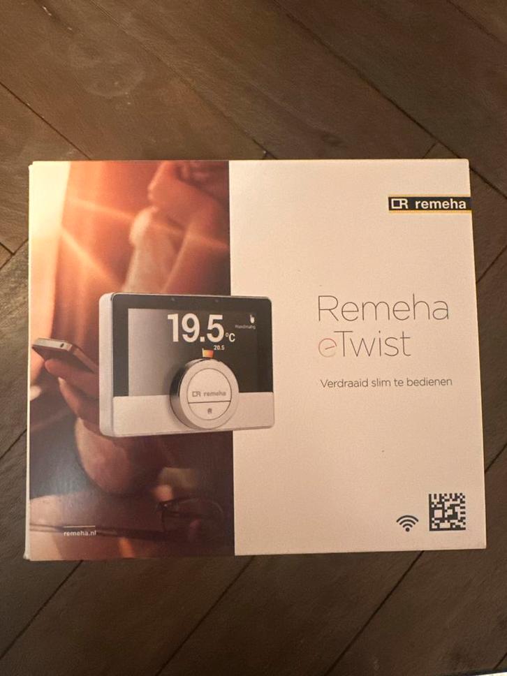 Remeha eTwist Slimme Thermostaat zonder gateway, Doe-het-zelf en Verbouw, Thermostaten, Zo goed als nieuw, Slimme thermostaat