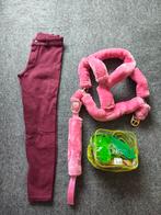 Hoofdstel pony, paardrijbroek en borstelset, Ophalen, Gebruikt