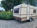 Detleffs caravan met voortent, luifel en uitbouw, Ophalen, Gebruikt