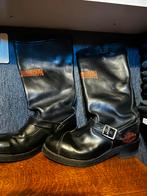 Harley davidson zwarte lederen hoge laars, Ophalen of Verzenden, Tweedehands, Laarzen