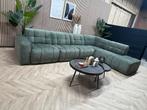 ZGAN De Bommel Elementen Velvet Hoekbank - Groen - 351 x 220